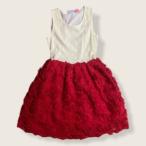 White and red dress from the children place